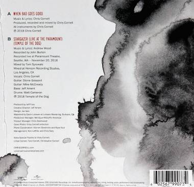 CHRIS CORNELL - WHEN BAD DOES GOOD (WHITE & BLACK MARBLE vinyl 7")