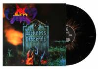 DARK ANGEL - DARKNESS DESCENDS (BLACK/ORANGE SPLATTER vinyl LP)