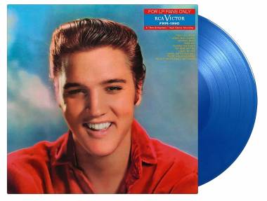 ELVIS PRESLEY - FOR LP FANS ONLY (BLUE vinyl LP)