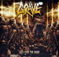 GRAVE - BACK FROM THE GRAVE (RED vinyl LP)