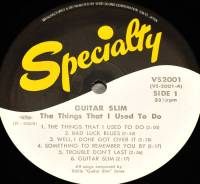 GUITAR SLIM - THE THINGS THAT USED TO DO (LP)