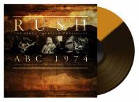 RUSH - THE FIRST AMERICAN BROADCAST ABC 1974 (BROWN/ORANGE vinyl 2LP)