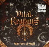 VITAL REMAINS - HORRORS OF HELL (TRANSPARENT/BLACK MARBLED LP + 7")