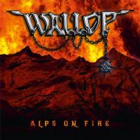 WALLOP - ALPS ON FIRE (RED vinyl LP)